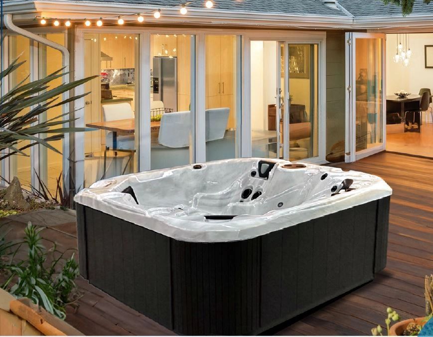 Hot Tub Landscaping On A Budget